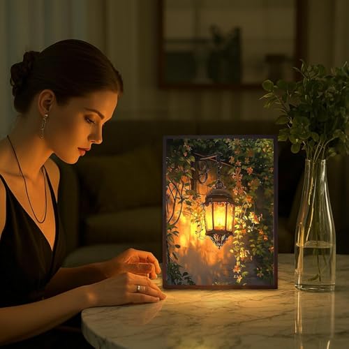 Lámpara de arte moderno para eliminar la luz molesta en paredes de hogar 7
