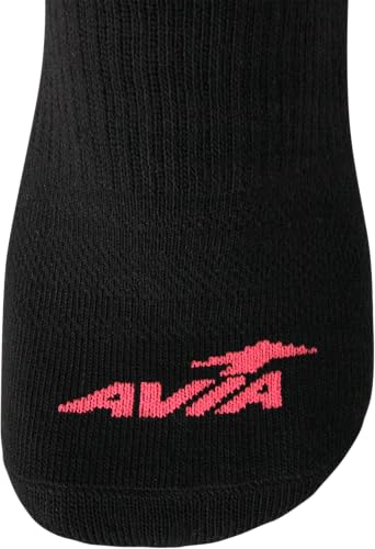 Image of Avia Women's Athletic Low Cut Socks - 10 Pack Performance Stretch Cushioned Ankle Socks for Running and Workout (4-12)