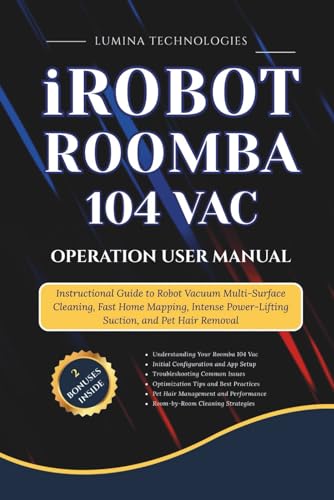 iRobot Roomba 104 User Manual
