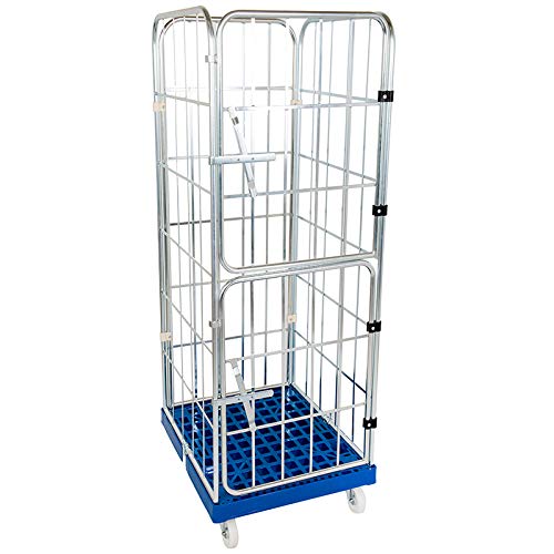 Rollbehälter 1650mm Verzinkt - Transportwagen Mit 500kg Traglast