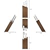 Cangshan ELBERT Series German Steel Forged 4-Piece HUA Knife Block Set, Acacia (White)