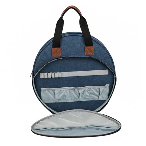 Angoily Travel Craft Tools Bag Embroidery Kit Oxford Material Multi-pocket Storage