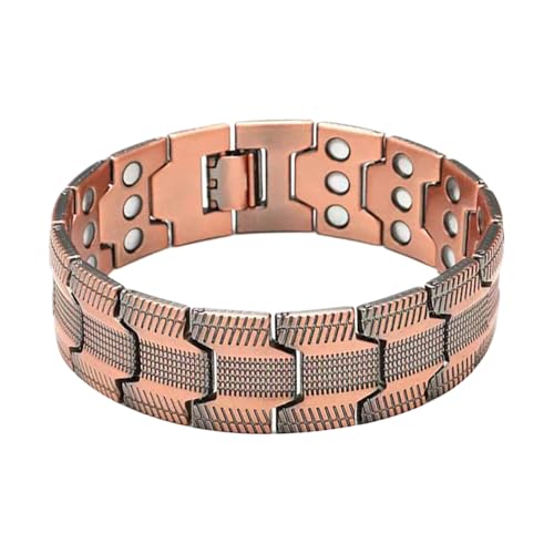 Quorvex Pulsera Magnética Para Hombre | Pulseras De Cobre Magnéticas Para...