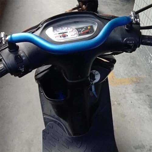 Support guidon Piaggio MP3 anti vibration téléphone bleu