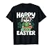 Happy 420 Easter Funny Smoking Easter Bunny Men Women T-Shirt
