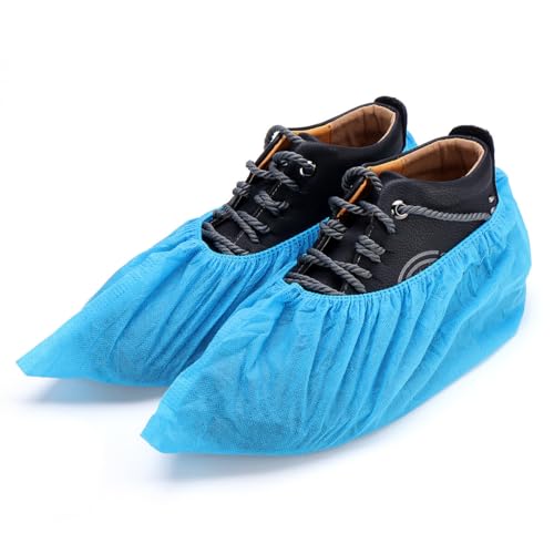 100PCS/Lot Disposable Overshoes Shoe Care Kits Plastic Rain Waterproof Shoe Covers Boot Covers for 34-46 Yard