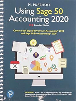 Paperback Using Sage 50 Accounting 2020 Book