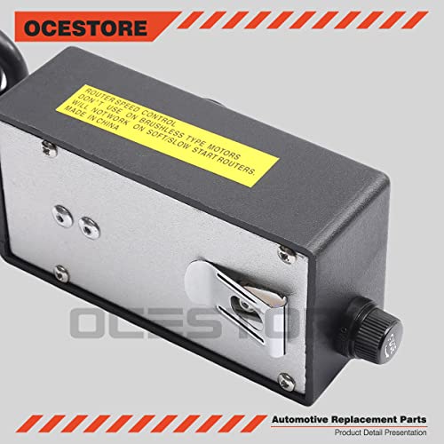 Controlador de velocidad variable para ventiladores OCESTORE, 120 V CA, 15 A, para ventiladores de conducto e hidroponía miniatura 6