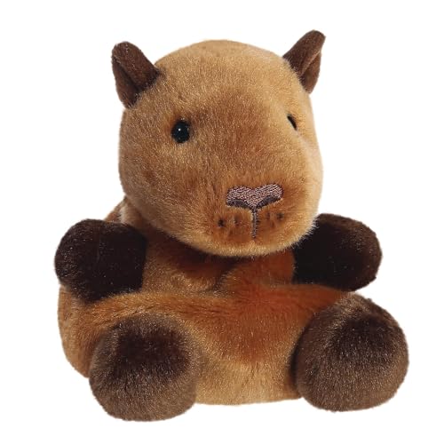 Aurora, 33839, Palm Pals Sid Capybara 5In, Soft Toy, Brown, 5 inches - Image 2