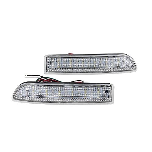 2 Peças Led Para Choque Traseiro Refletor Cauda Luz De Freio Luz De Freio Para Toyota RAV4 Avensis E