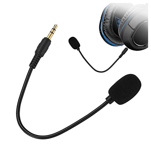 Limvoo Replacement Mic 3.5mm for Turtle Beach - Microphone for Headset - for Turtle Beach mic Replacement