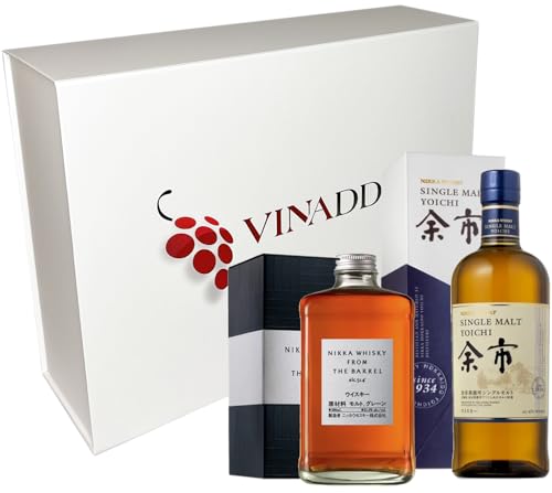 Coffret Cadeau Vinaddict - Whiskys japonais : Nikka From the Barrel 50cl & Yoïchi Single Malt 70cl. – vue 2