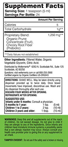 Wellements Organic Baby Move, 4 Fl Oz, Relieves Occasional Constipation, Free From Dyes, Parabens, Preservatives - Thumbnail 6