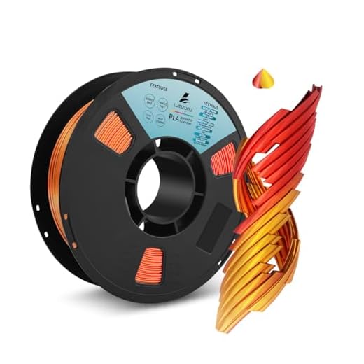 Lumizone PLA Filament 1.75mm Silk Gold+Red 3D Printer Filament