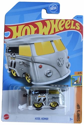Hot Wheels Zamac Kool Kombi Surf's Up 2/5 [Silver] miniatura 1