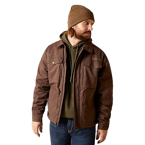 ARIAT Men's Grizzly Canvas Jacket - Bracken, X-Large