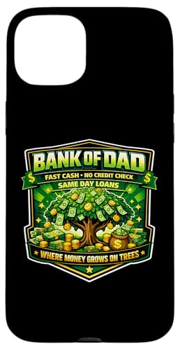 Funny Bank Of Dad Fast Cash No Credit Check ���̓� Papa �X�}�z�P�[�X iPhone 15 Plus �p