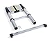 Price comparison product image PAVO 8006298 Premium Next Generation Extendable Telescopic Ladder-3.2m-10 Newest Safety EN131-6 Certificate by TÜV, Aluminium/Black, 10 Steps - 3.2 m