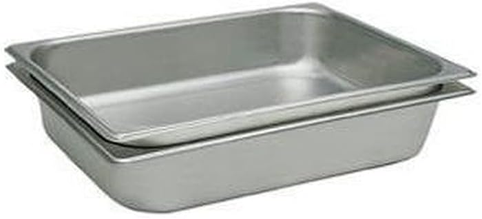Limited Discount Update International STP-504 SS Steam Table Pan, 25 Gauge, Half Size, 4” Deep 🔥 Update International STP-504 SS Steam Table Pan, 25 Gauge, Half Size, 4” Deep