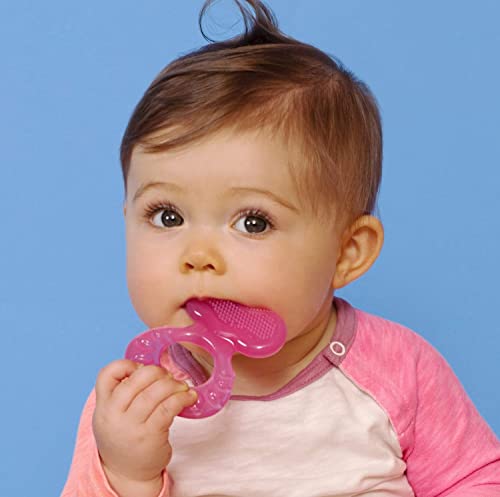 Image of Nuby Silicone Teethe-EEZ Teether with Bristles, Includes Hygienic Case (Pack of 48)