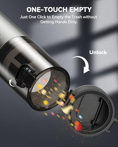 Car Vacuum Rechargeable 21000Pa Powerful Suction Handheld Vacuum Cordless - image 8