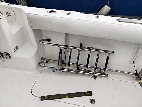 Escalera plegable para piscina de acero inoxidable miniatura 2