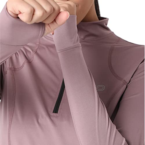 Image of Silvertraq Women's Athleisure Runner Zip Neck T-Shirt