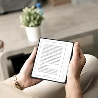 Fintie Hülle für Tolino Vision Color (2024)/Vision 6 (2021) & Kobo Libra Color (2024)/Libra 2 (2021) 7 Zoll eReader - Superleicht Soft TPU Schutzhülle mit Auto Schlaf/Wach, Stoff dunkelgrau – Ansicht 6
