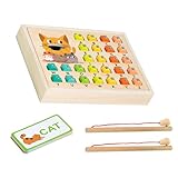 Progression scolaire : améliorez l'apprentissage de votre enfant avec les jeux de mots en vue qui présentent des poissons de l'alphabet anglais complet avec plusieurs modes d'apprentissage pour améliorer la mémoire et la capacité d'orthographe. Stimulez l'imagination et la créativité, épelez différents mots selon le guide d'apprentissage fourni ou jouez librement et encouragez le développement cognitif.