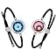 Milanese Rope Silver Pair