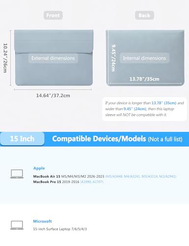 Sacoche ordinateur portable 15 pouces évite les douleurs cervicales grâce au support intégré