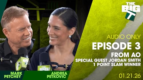 THE BIG T: Live from AO, Djokovic in GOAT form, Alcaraz copies his serve and special guest Jordan Smith, Million-Dollar, 1 Point Slam Winner