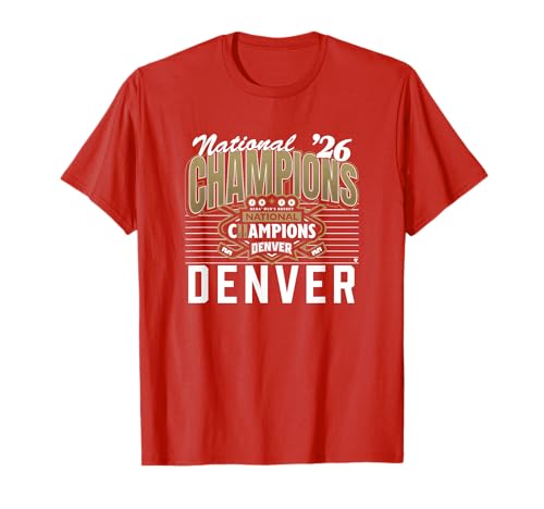 Denver Pioneers Men's Hockey - 2026 National Champions T-Shirt