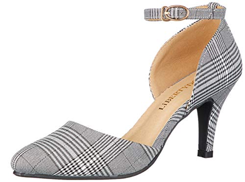 [リバティー ドール] セパレートストラップパンプス 5430 レディース グレンチェック 22.5 cm 2E