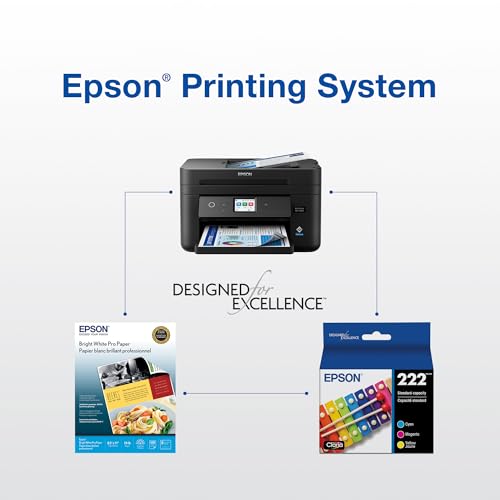 Epson 222 Genuine Ink Cartridge XL Black and Standard Color Combo Pack - image 6