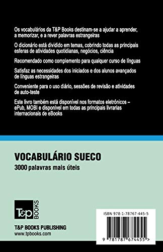 Vocabulário Português Brasileiro-Sueco - 3000 palavras: 164