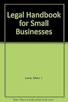 Legal Handbook for Small Business 0814454526 Book Cover