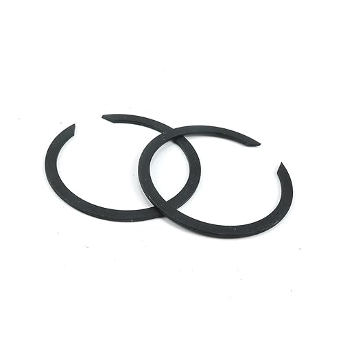 Miniatura 5 de Nuevo Kit de instalación de bridas de escape par bridas juntas C-Clips tuercas arandelas para Harley Davidson