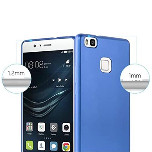 Cadorabo Custodia per Huawei P9 LITE in AZZURRO