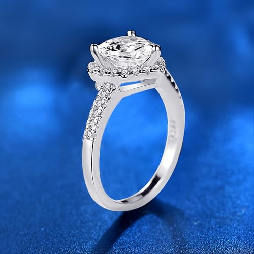 Heart-Shaped 1 Carat Diamond Engagement Rings for Women | Flawless D-Color, Excellent Cut | Romantic Proposal Gift for Women3
