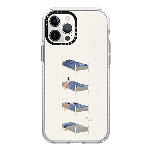 CASETiFY �C���p�N�g�P�[�X iPhone 12 Pro Max - Bed Time Story - �N���A �t���X�g