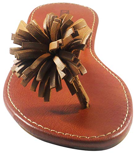 ,Big Girls Caramel Sandal, Leather Shoes, Pompi 3.5M4