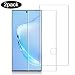 Produktbild wsiiroon Panzerglas Schutzfolie für Samsung Galaxy Note 10+/Note 10 Plus 5G, [2 Stück] 9H Härte, Ultra-HD, 3D Full Screen Panzerglasfolie, Anti-Öl, Anti-Kratzen Displayschutzfolie
