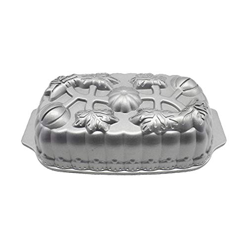 Novelty Pumpkin Bundt Pan Non-Stick Specialty Round Cake Pan 9\" Carbon Steel Baking Mold