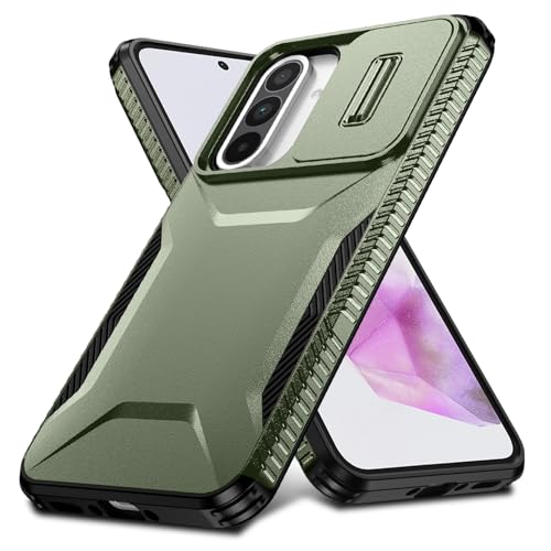 Coque Galaxy A36 5G robuste verte pour stopper les rayures d'objectif - 6
