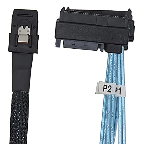 Cable Mini SAS-36P SFF 8087 a 4 SAS 29P SFF-8482 1 metro miniatura 7