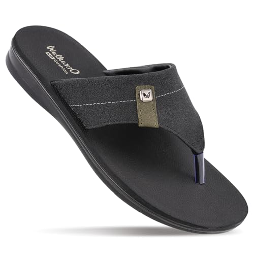 Image of WALKAROO CARE PLUS Men's Sandals with Cushioned Insole, Lightweight & Comfortable Footwear - WGR50026
