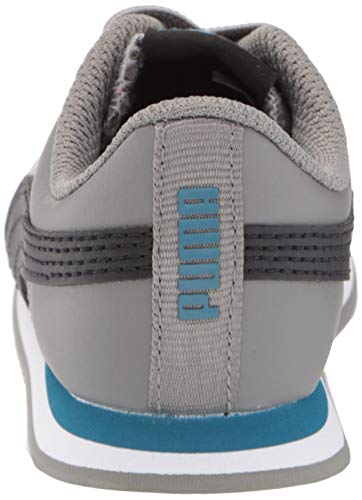 Image of PUMA unisex child Turin Sneaker, Ultra Gray-puma Black, 3 Little Kid US