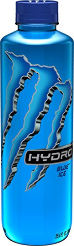 Monster Energy Hydro Sports Drink, Blue Ice, 25.5 ounce (Pack of 12)