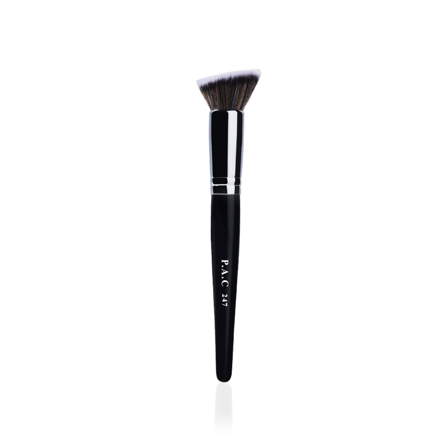 PAC Contouring Brush 247 | Multi Functional Flat Angular Brush | Densely Packed Soft Bristles